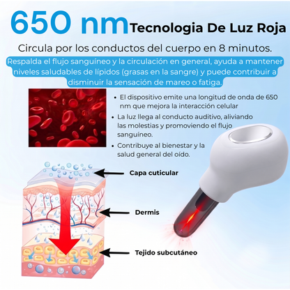 Dispositivo Láser Auditivo 650nm